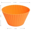 Pharamat Extra Large Silicone Muffin Cups 24 Pack, 3.54 Inch