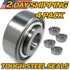HD Switch (4 Pack) Front Wheel Bearings fits John Deere