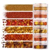 Fall Nail Art, 6 Boxes Fall Leaves Nail Glitter Sequin