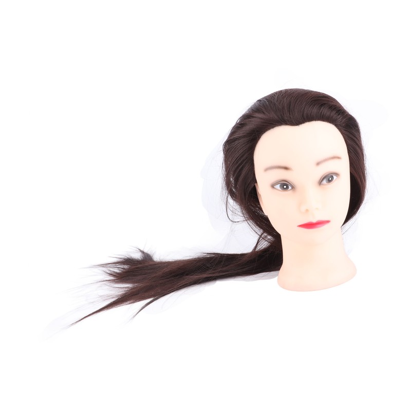 24in Salon Hairdressing Training Head Model Mannequin Cosmetology Practice With