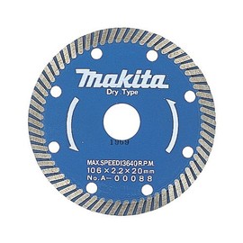 Makita A-00088 Diamond Wheel, Outer Diameter 4.1 inches (106 mm), Wave Type