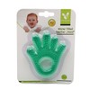 Teething Ring Hand T1204 Green Cooling Teething Ring Massaged and