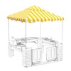 Outdoor Kids Playhouse Replacement Canopy,Replacement Top Cover Suitable for Multiple