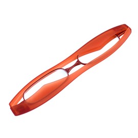 ポッドリーダースマート レッド PodReader Smart 折りたたみ式 +1.0～+3.0 携帯 軽量 リーディンググラス スマホ老眼鏡 度数+3.00 RD