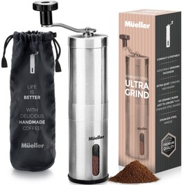 MUELLER HOME Coffee Grinder for French Press/Turkish - Strongest and Heavie...