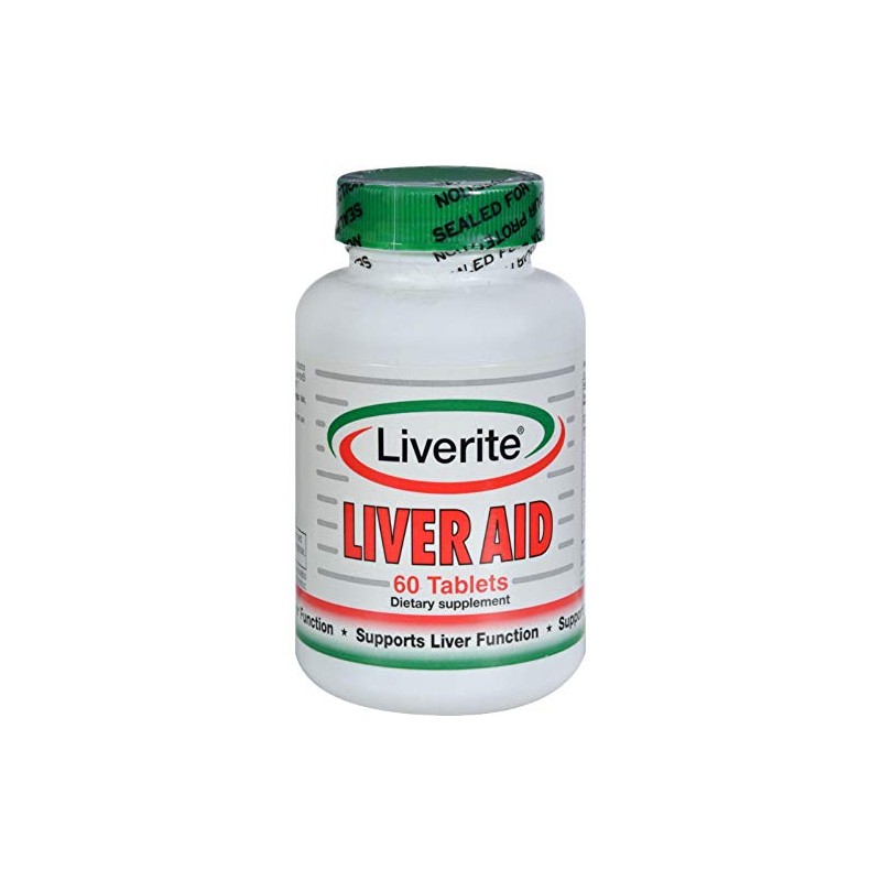 Liverite Liver Aid, Tablets, 60 tablets (Pack of 2)