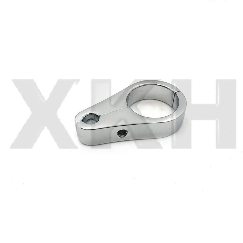 SMT- 25mm 1" Chrome Brake Line Clutch Cable Handlebar Frame