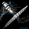 Voolan Rainfall Shower Head - High Flow Showerhead Made of