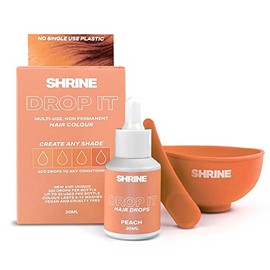 Shrine Drop It Semi-Permanent Hair Dye Drops Peach, 20ml