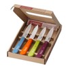 Opinel Küchenmesser-Set, lebendige Farben, 4 Messer Nr. 112