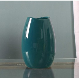 CIEEIN CIEHT Ceramics Flower Vase Multicolor Vases Flowers Hydroponics Plant Colorful Home Office Wedding Green 19cm