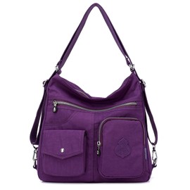 Outreo Girls Messenger Bag Women Handbag Side Shoulder Bag Casual Backpack Sport for Travel Satchel Crossbody Cross Body Bag Nylon