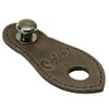 RightOn! STRAPS Guitar Strap, STRAP LINK ENDPIN JACK, Brown