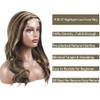 Zeslaerr Body Wave Human Hair Wig p1b/27 Ombre Blonde Brazilian