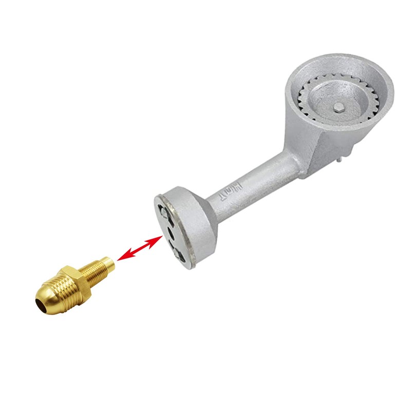 MENSI Gas Orifice Jets Connector Brass Hose Fitting 3/8" Flare