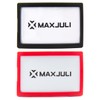 MAXJULI Ski Goggles Pass Holder 2 Pack (Black+Red)