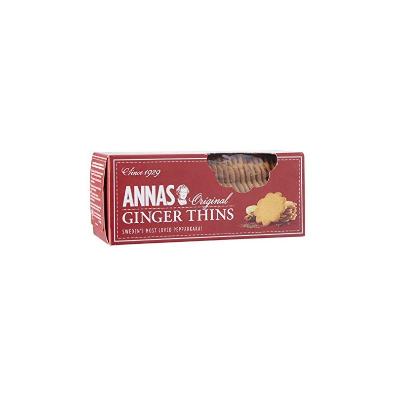 Annas Original Ginger Thins 150g