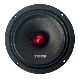 TORO TECH – PB6S, 6.5 Inch Mid-Bass Pro Audio Component Speaker - 140 Watts RMS Power / 70 Watts Music Program, 8 Ohm, 1.5" KSV Voice Coil (Sold As Each)