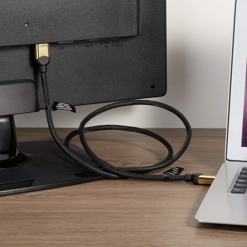 blackweb 12-FT 3.6m HDMI Cable 4K HDR Ultra-HD Premium Certified