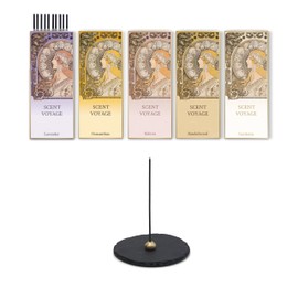 60 Pieces, 2 Months Usage, Japanese Yu, 6 Types of Scents, Instant Burning, Incense Burner, Trial Set, Osmanthus & Cherry Blossoms