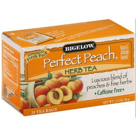Bigelow Perfect Peach Herbal Tea (6x20 Bag )