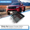 Coleya 2022-2024 2025 Frontier Center Console Organizer for Nissan Frontier