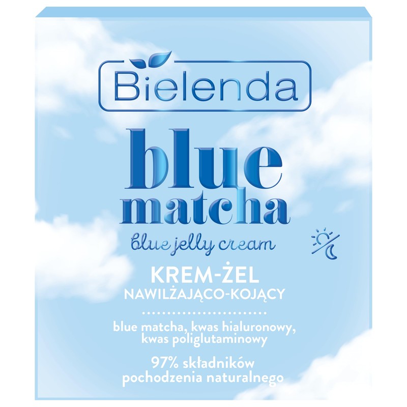 Bielenda Blue Matcha Moisturising Jelly Cream 50ml