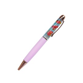 Sikyby Strawberry Funny Pens Cute Floater Floating Liquid Writing Journaling Office Pen Unique Gift For Women Men Kids Girl Boy