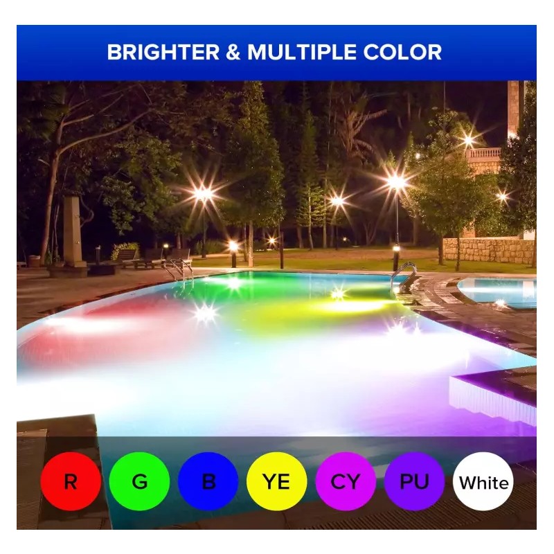 SANSI LED Pool Light Bulb for Inground Swimming Pool 30W