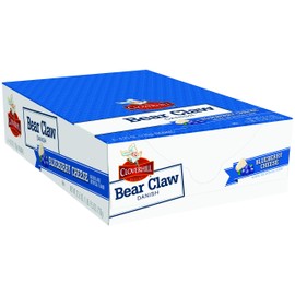 Cloverhill Bear Claws, Blueberry Cheese, Individually Packaged, Pack of 12