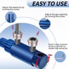 2PCS Broken Pipe Extractor Tool, Stripped Screw Extractor, Broken Faucet