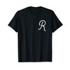 Vintage-style Letter R | Initial | Monogram | Script font