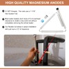 Powswopx Flexible Water Heater Magnesium Anode Rod 3/4" NPT Thread