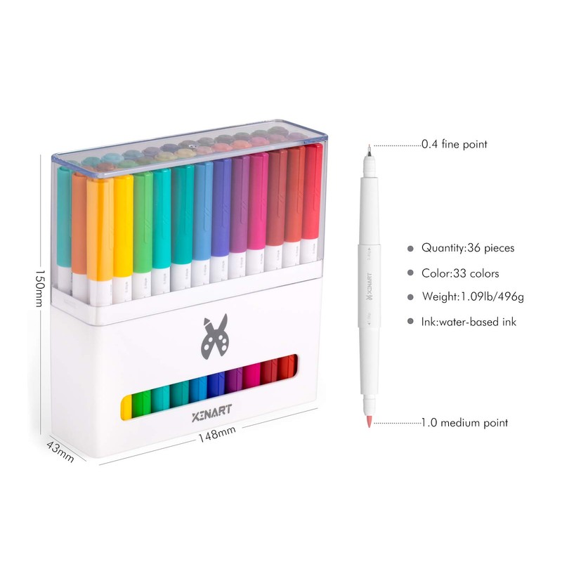XINART Pens For Cricut Maker 3,Maker,Explore 3,Air 2, Dual Tips