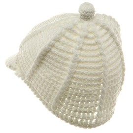 DECKY Reggae Knitted Cap - White