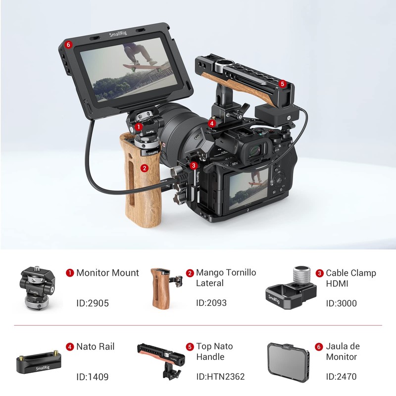 SMALLRIG Camera Cage Only for Sony Alpha 7S III /