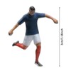 Fenteer 1 64 Soccer Player Figure Mini Football Player,1:64 Scale