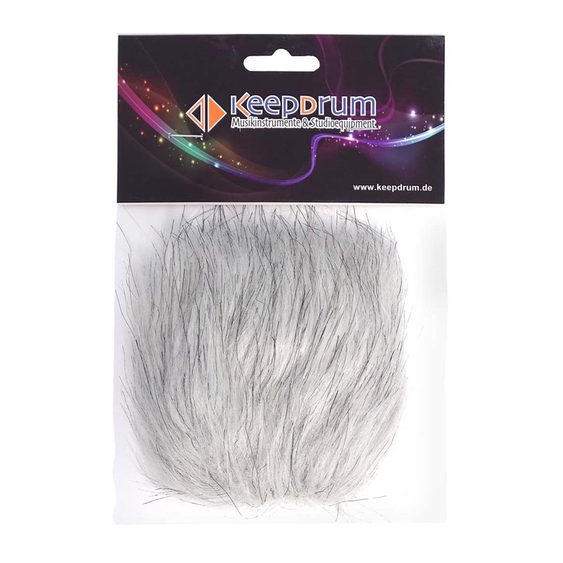 keepdrum WSBW Fur Wind Shield for Audio Recorders and Microphones
