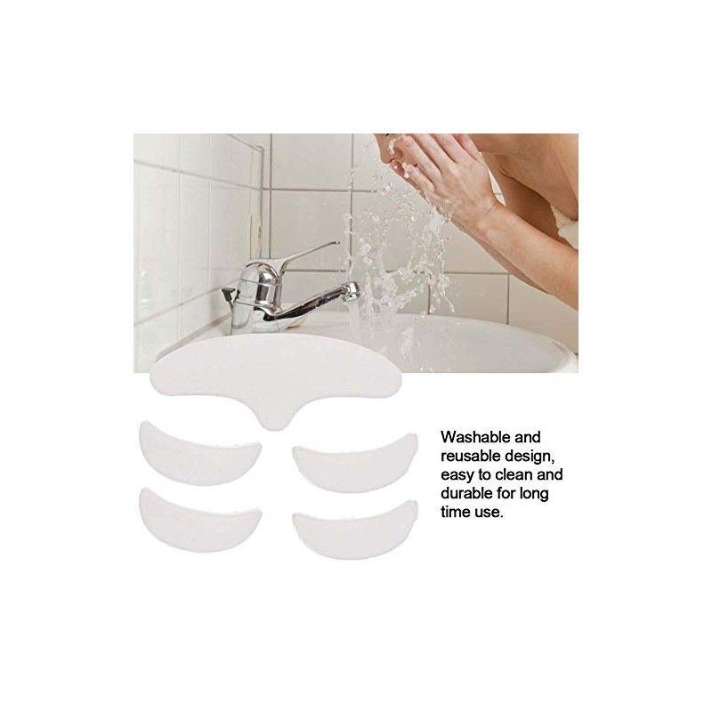 YUYTE Parches de Silicona para Arrugas, 5 Piezas Almohadilla Facial