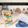 hioseyre Gaaines Abacus Calculation Frame Counting 10-Row 100 Beads Wooden