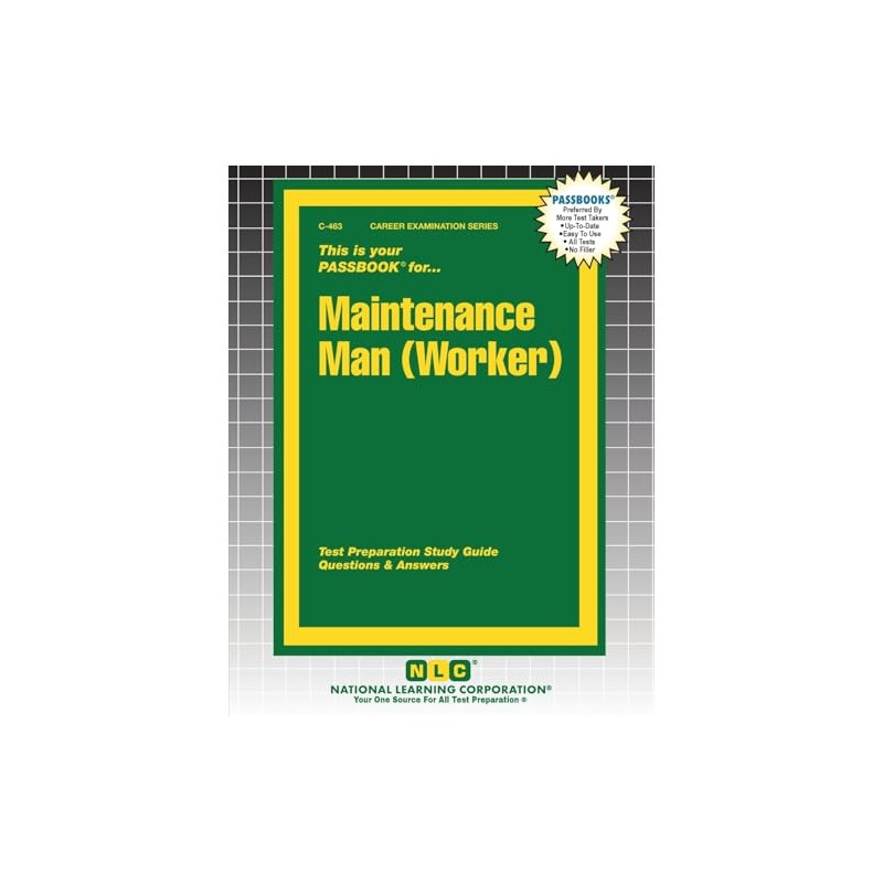 Maintenance Man (Worker) (Career Examination)