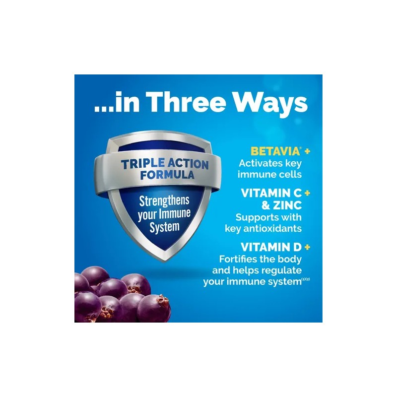 Emergen Immune Vitamina 1000mg Saúco Sobres