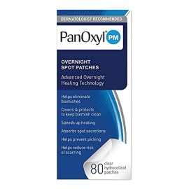 🔥 Panoxyl parches acné nocturnos 80 unidades tecnología hidrocoloide  Vitaminas y Minerales