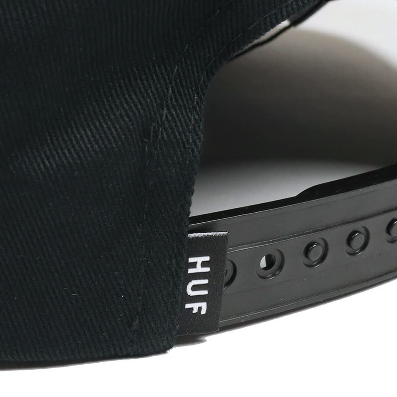 Huff 23ss005 Men's Cap, Hat, Genuine Domestic Product, Black