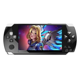 HLF - Consola de videojuegos retro con visualización HD integrada para 2000 juegos, consola de juegos portátil, múltiples emuladores, mini dispositivo de juego portátil, salida de video, música, TV,