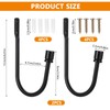 XxinXrong2 Pcs Curtain Drapery Holdbacks, Curtain Tie Backs, Curtain Tieback