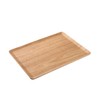 Kicoriya Wooden Tray, Wooden Tray, Cafe, Rectangular Tray (Non-Slip)
