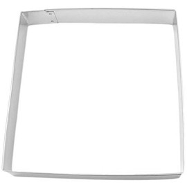 Square Shape 5 Inch Cookie Cutter from The Cookie Cutter Shop – Tin Plated Steel Cookie Cutter