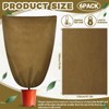 Wesnoy 6 Pcs Winter Plant Covers Freeze Protection 48" x