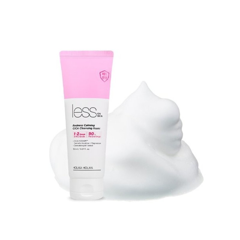 Holika Holika 레스온스킨 레드니스 카밍 시카 클렌징 폼 Resonskin Redness